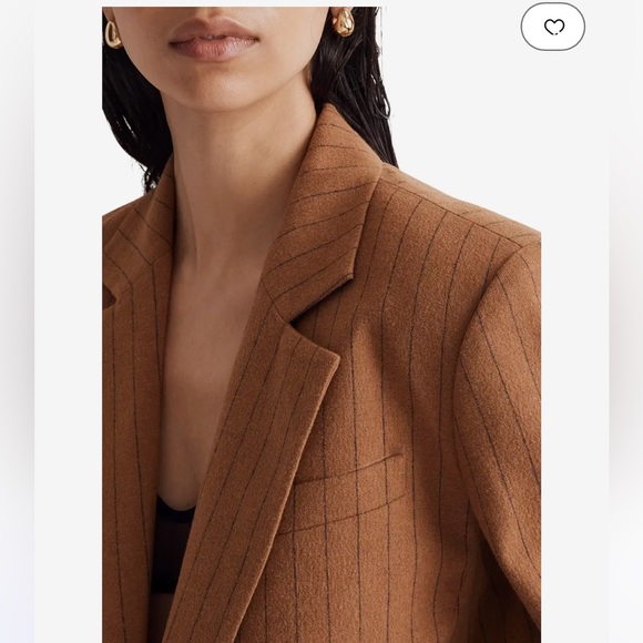 Pinstripe oversized blazer Madewell - Picture 2 of 14